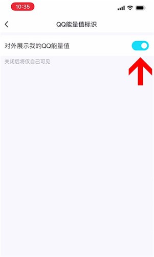 qq能量值怎么设置不显示